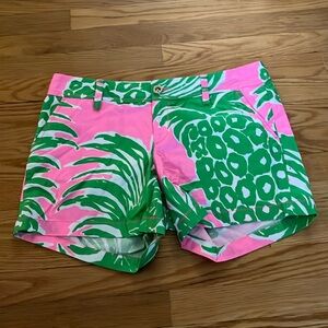 Women’s green Lilly Pulitzer shorts